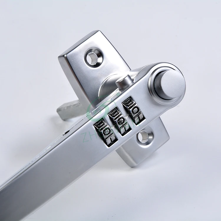 Mechanical Code Lock Window Handle Accessories Silver Security 3 digit Combination Code Lock