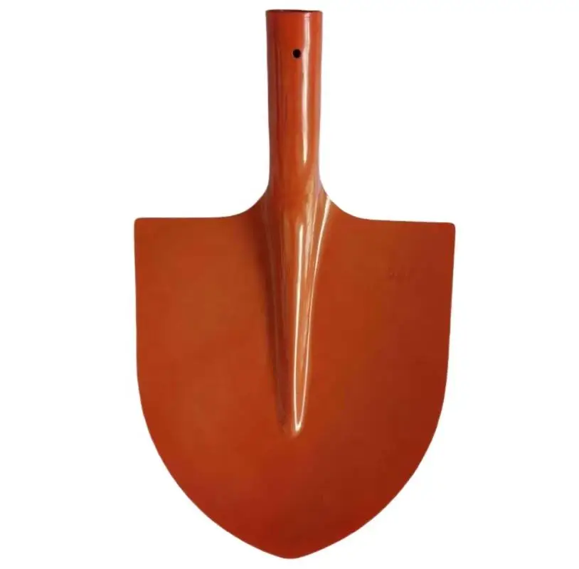 High quality D Grip type Metal Steel shovel with handle with special steel plates