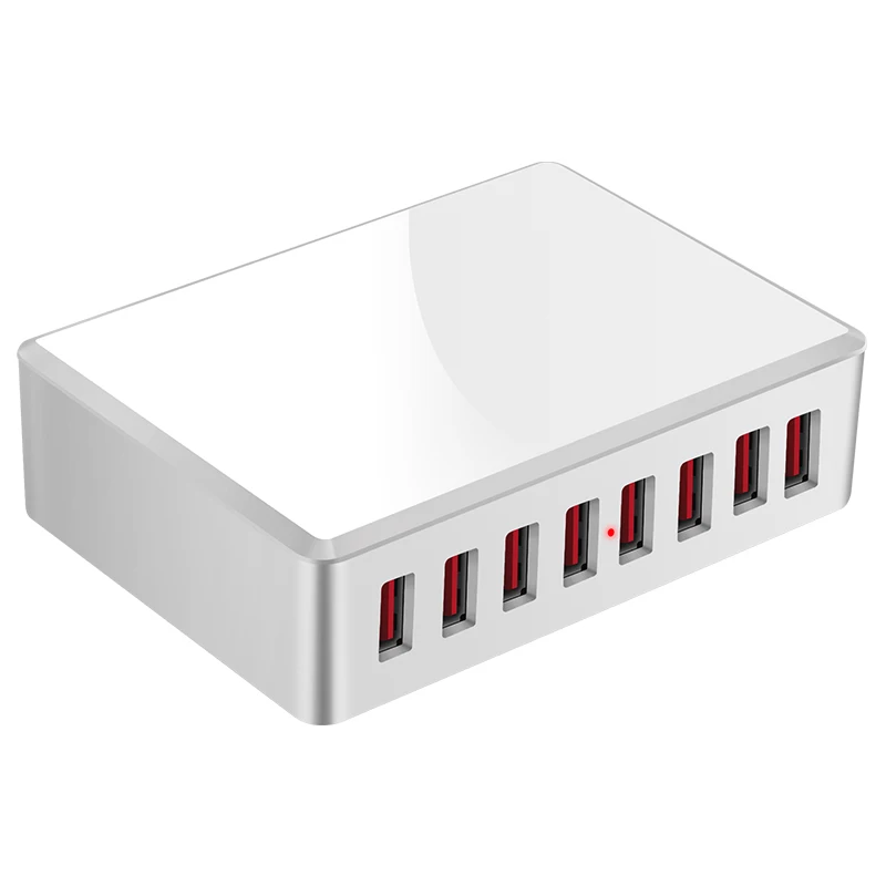 Хорошее качество 40 Вт 8-портовый USB подключаемого модуля зарядки