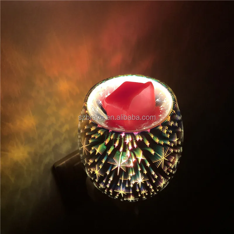 New Arrival Electric Wax Melt Warmer Candle Waxing Warmer Burner Melt Wax Cube Melter Fragrance Warmer Aromatherapy Night Light