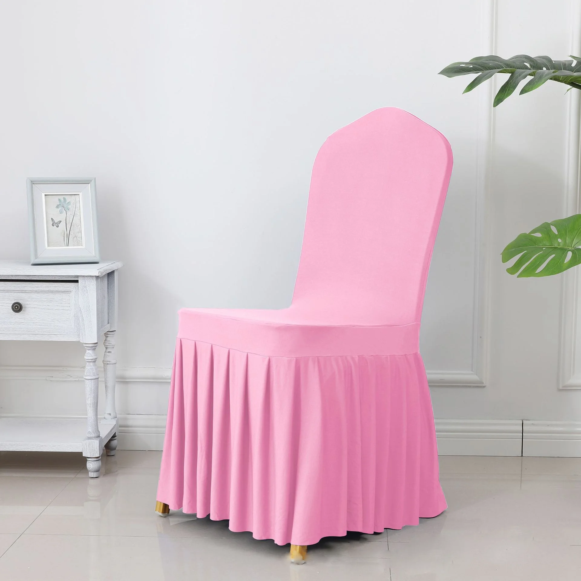 Hot Selling Wholesale High Quality Elastic Chair Cover Spandex General Household Dining Table