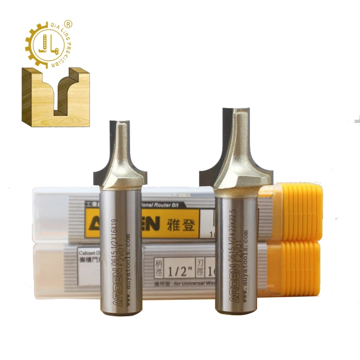 Arden Double Flute Plunge Router Bit Kitchen Doors Profile Router Bits Carbide Plunging Round Over Router Bit