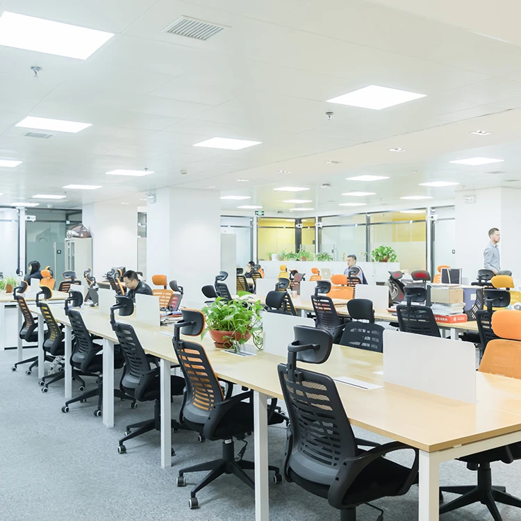 High Lumen Aluminum Classroom Linear Light Hanging Mounted 36W SMD LED Fluorescent Tube Light