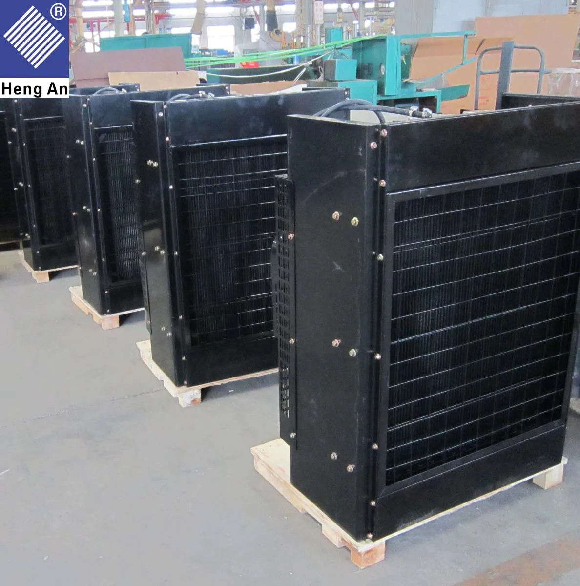 Industrial 6135HFG75 Generator Cooling Radiator for John Deere generator