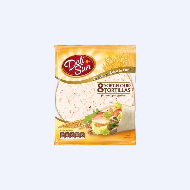 Best Quality Convenience Pre Baked Wheat Tortilla Wraps For Enchiladas Burritos Fajitas With Ifs Food Certification