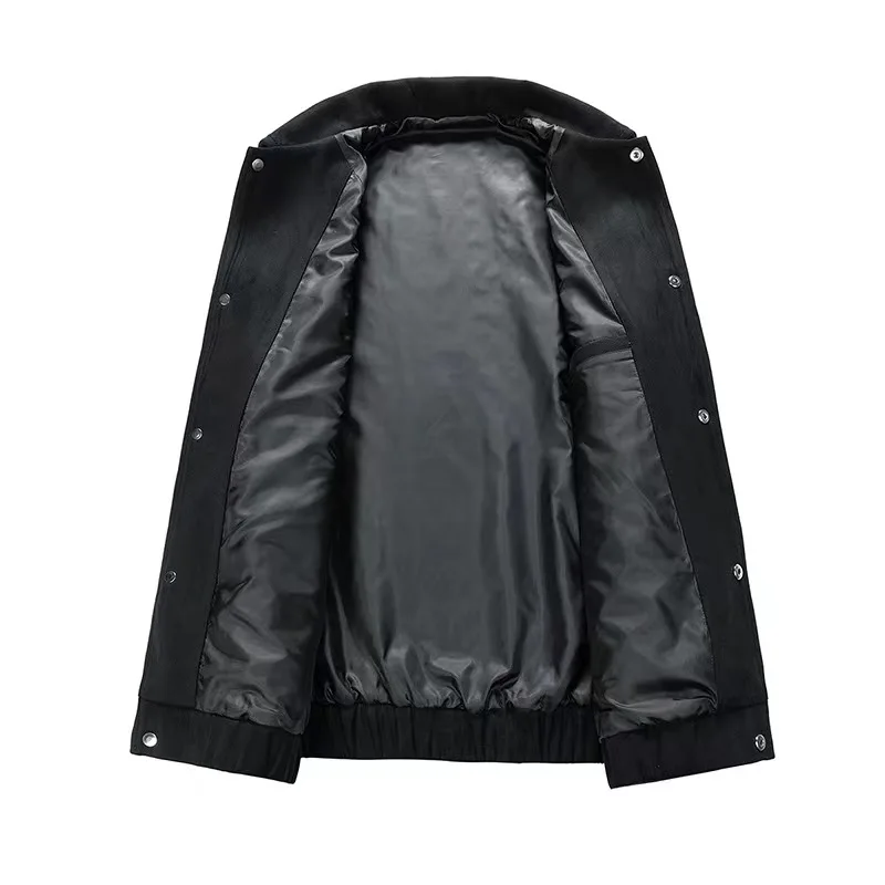 Trend coat for men Spring Fall Suede Vintage jacket Spring Fashion for men