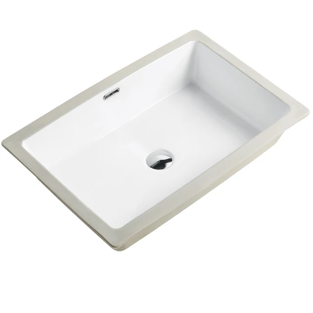 23 inch big Flat bottom  Vertical bowl ceramic sink 2113FL,American classic popular undermount wash basin 2315FL with UPC