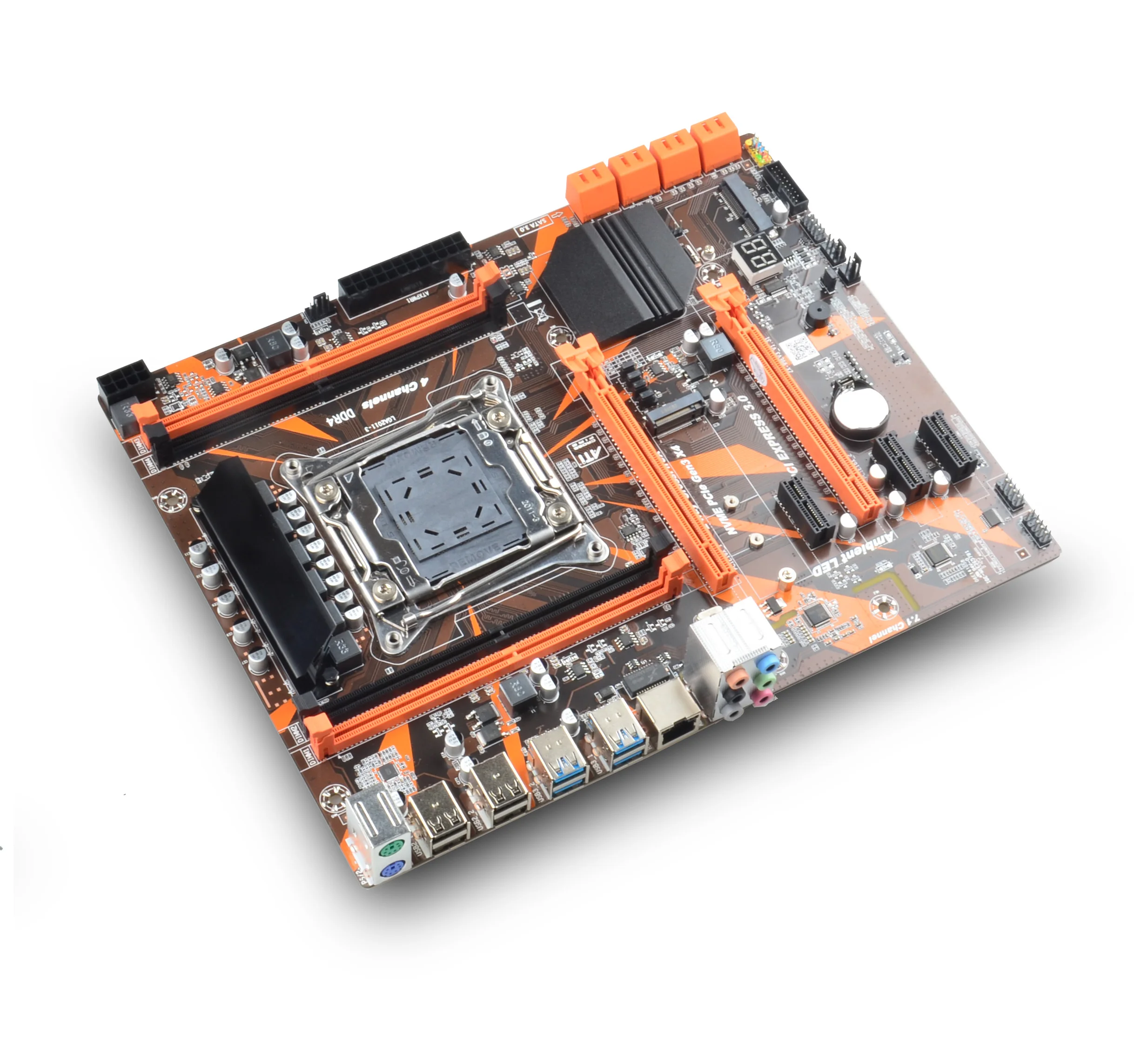  Комплект материнской платы X99 процессор E5 2678 V3 DDR4 Серверная ОЗУ 16 ГБ комбинированная материнская