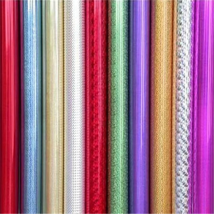 High Quality Nebula Holographic Rainbow Hot Stamping Foil for Plastic Bottle