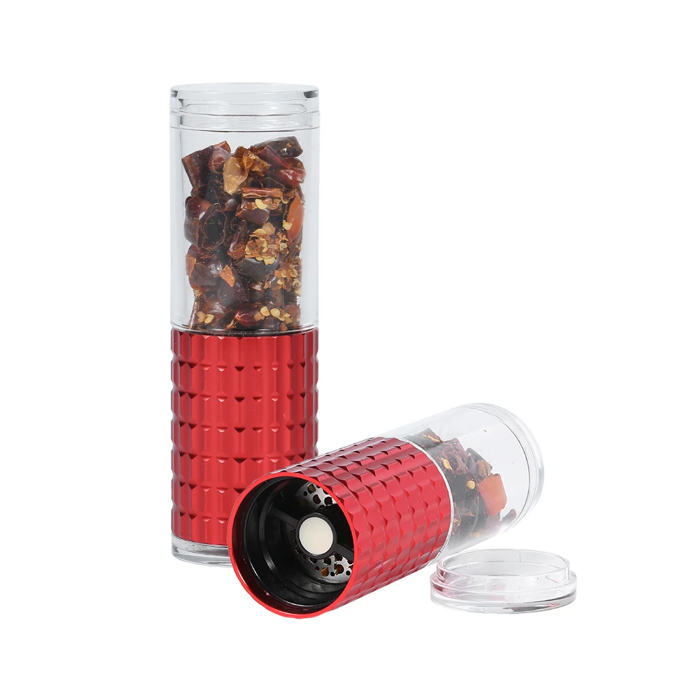 Kitchenware ABS Salt Spice & Pepper Grinder Set With High Quality Ceramic Core ,Herb Grinder/Herb Mill/Spicy Grinder