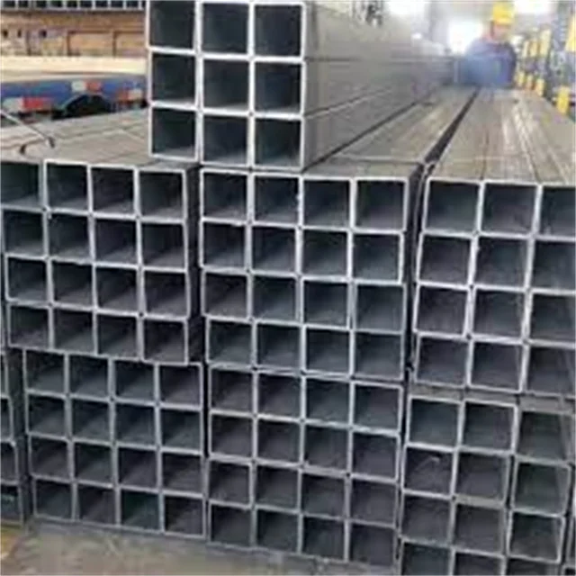 Astm Standard St37 Hollow Tube Square 2.5 Inch Galvanized Steel Tubing Hot Dip Galvanized Square Pipe