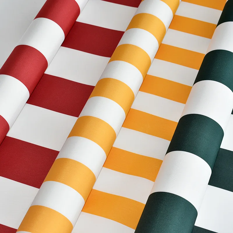 Waterproof 100% Yarn Dyed Solution Dyed Tent Fabric Solution Dyed Acrylic Outdoor Fabric for Awning