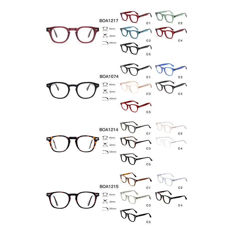 Cellulose cheap acetate mixed reading eyewear frames eye glasses