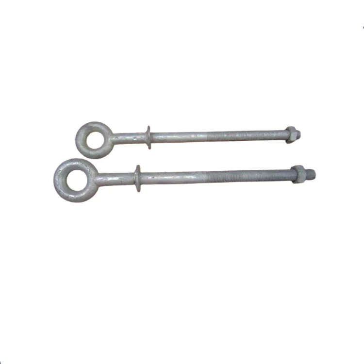 yipeng square nut HDG bolt pigtail hook for sale