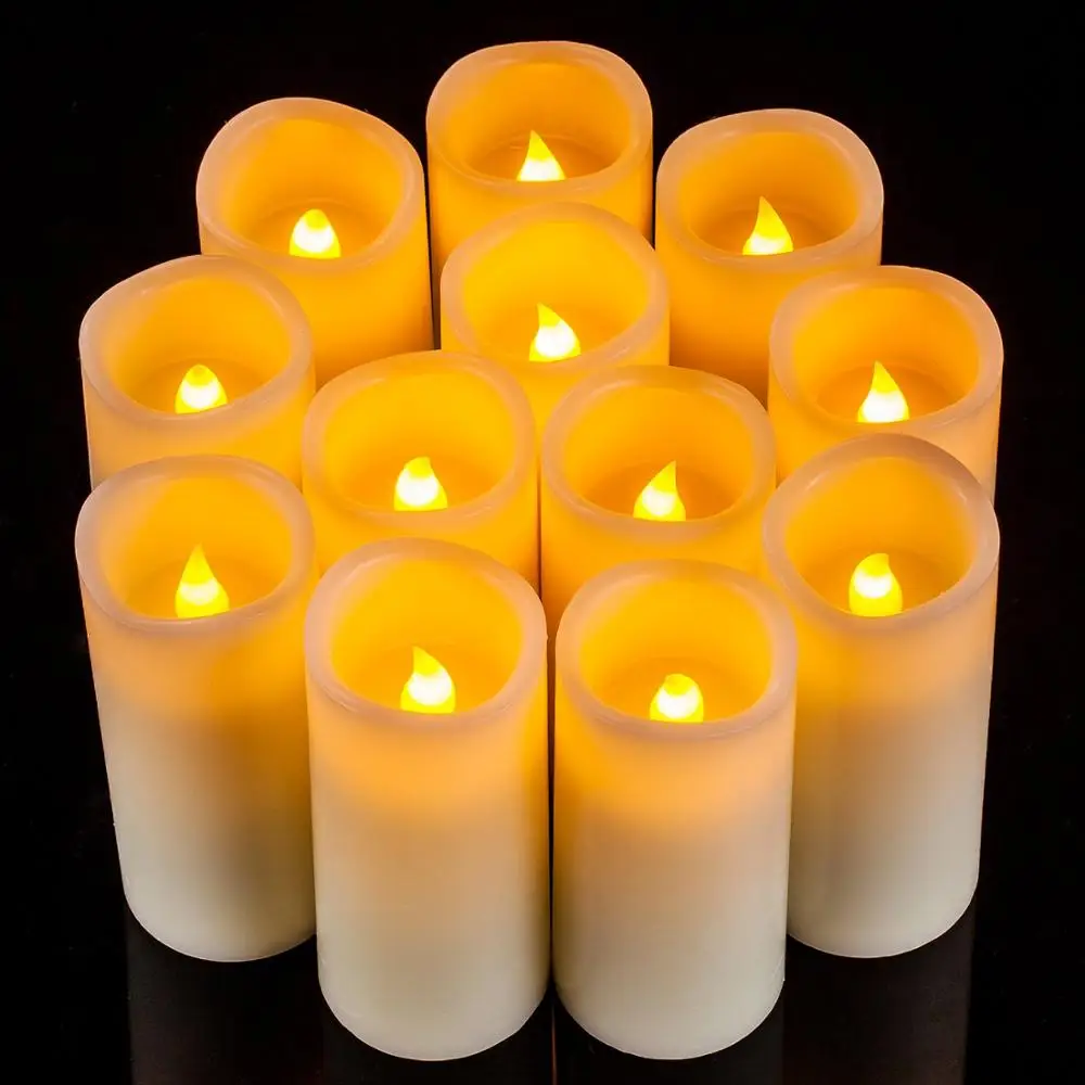 
Led Flameless Candle Electric Memorial Candle 
