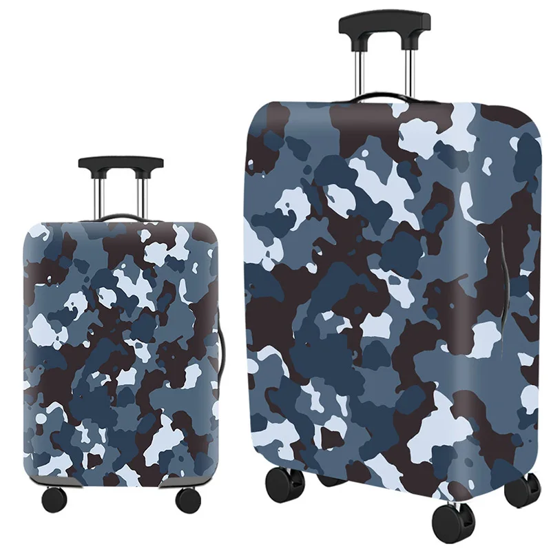 Colorful Spandex Elastic Luggage Suitcase Covers Trolley Suitcase Covers Zipper Carry Case Covers