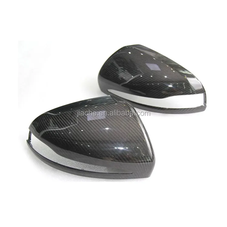 Carbon Fiber Rear View Mirror Cover for Mercedes Benz C Class W205 E S GLC CLS Class 2015-2020 Side Mirror Covers LHD