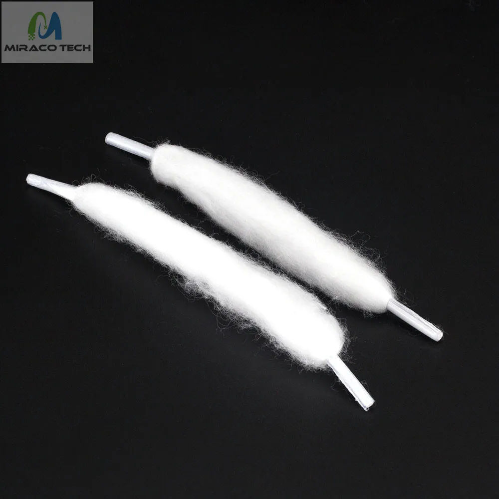 
Coil Father Bravo vape Cotton Thread shoelace style dual thread Organic vape cotton for RDA RTA atomizer 