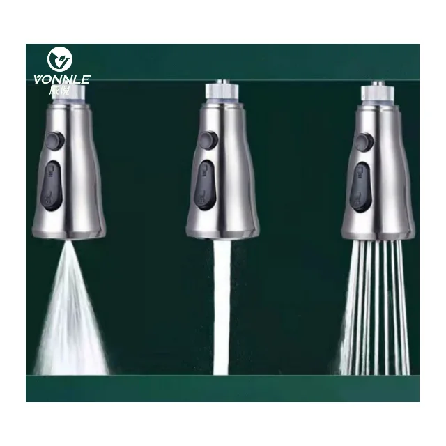Modern kitchen pull faucet outlet nozzle pressurized dishwasher kitchen sink faucet accessories