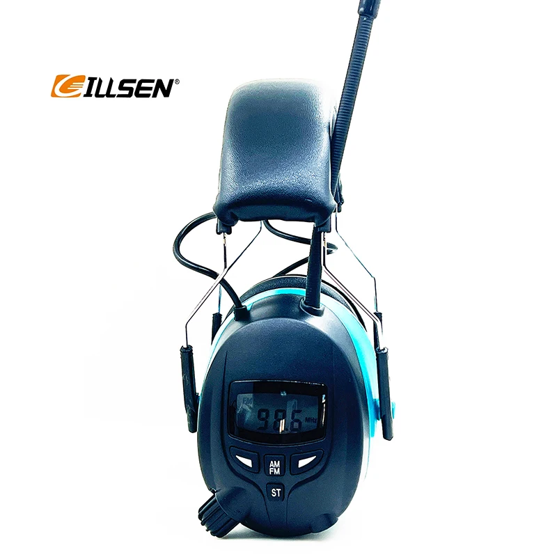 GS181M Adult Hearing Protection Filters Noise Cancelling Ear Muffs Defender Electronic Soundproof Earmuffs with Dab Radio
