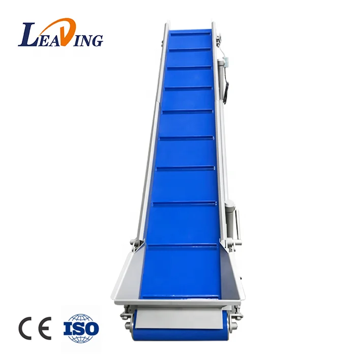 high quality food conveyor belt conveyor with presoaking tank portable inclined belt conveyor for sale