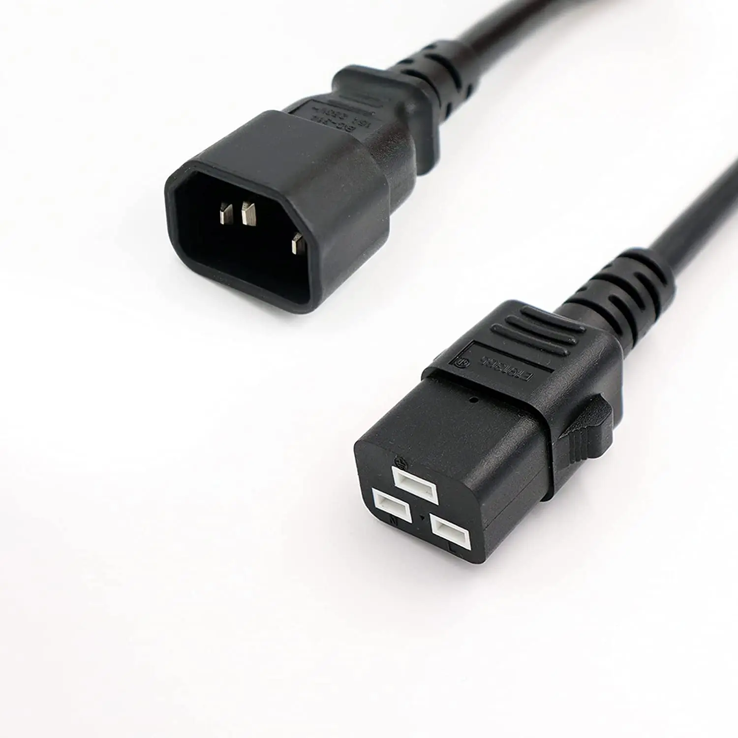 Силовой кабель 14 AWG компьютерные мониторы Удлинитель силовой кабель, IEC-320-C14 для IEC-320-C19 шнур питания