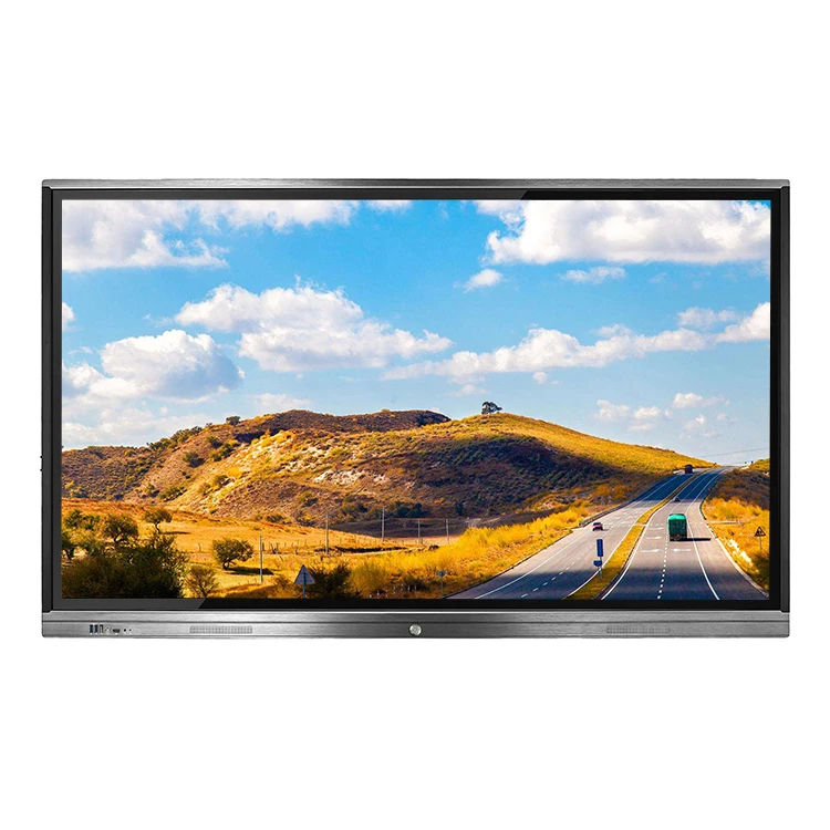 
75 ' portable magnetic writing 20 point touch coaching display whiteboard all in one pc 