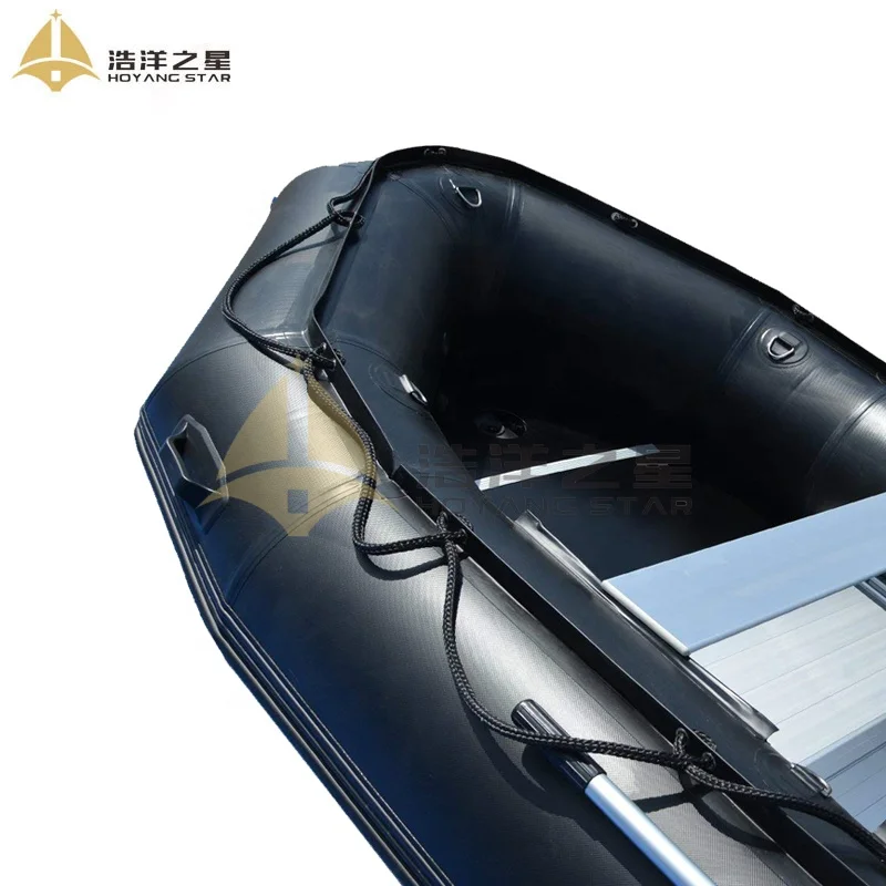 rescue boat Inflatable Boat with aluminum Floor