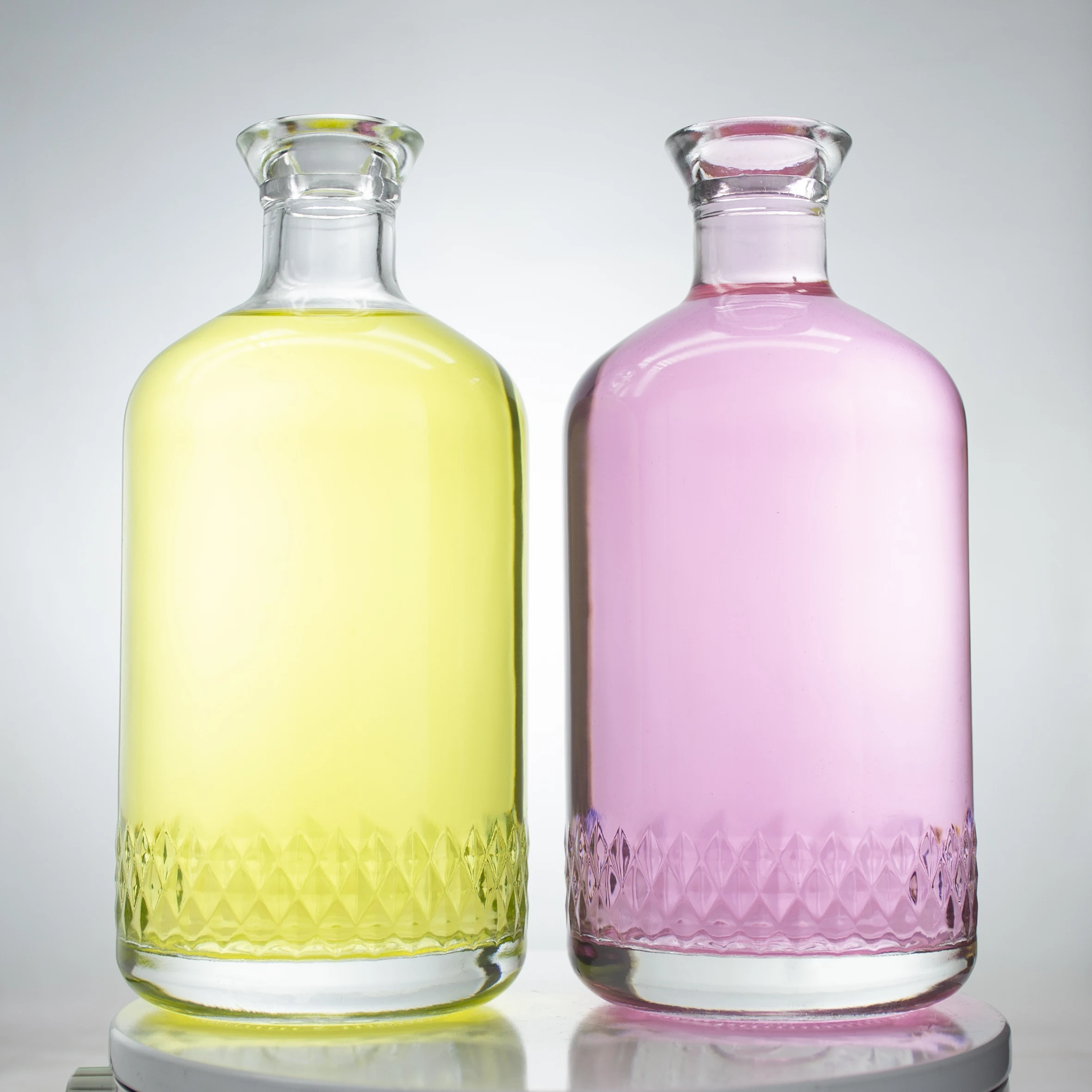 hot selling wholesale 750ml 1 liter liquor bottle for whisky vodka rum tequila spirits