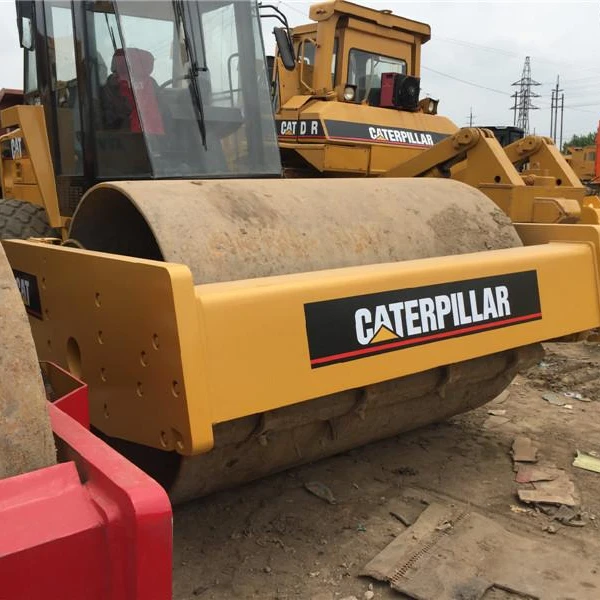 Б/у Уплотнительная Машина CAT 583c дорожный каток на продажу машины