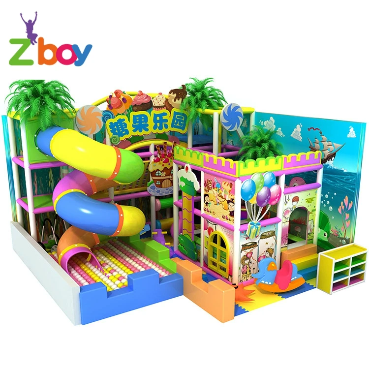Wholesale Safety Eco-friendly Kids Mini Indoor Playground Equipment