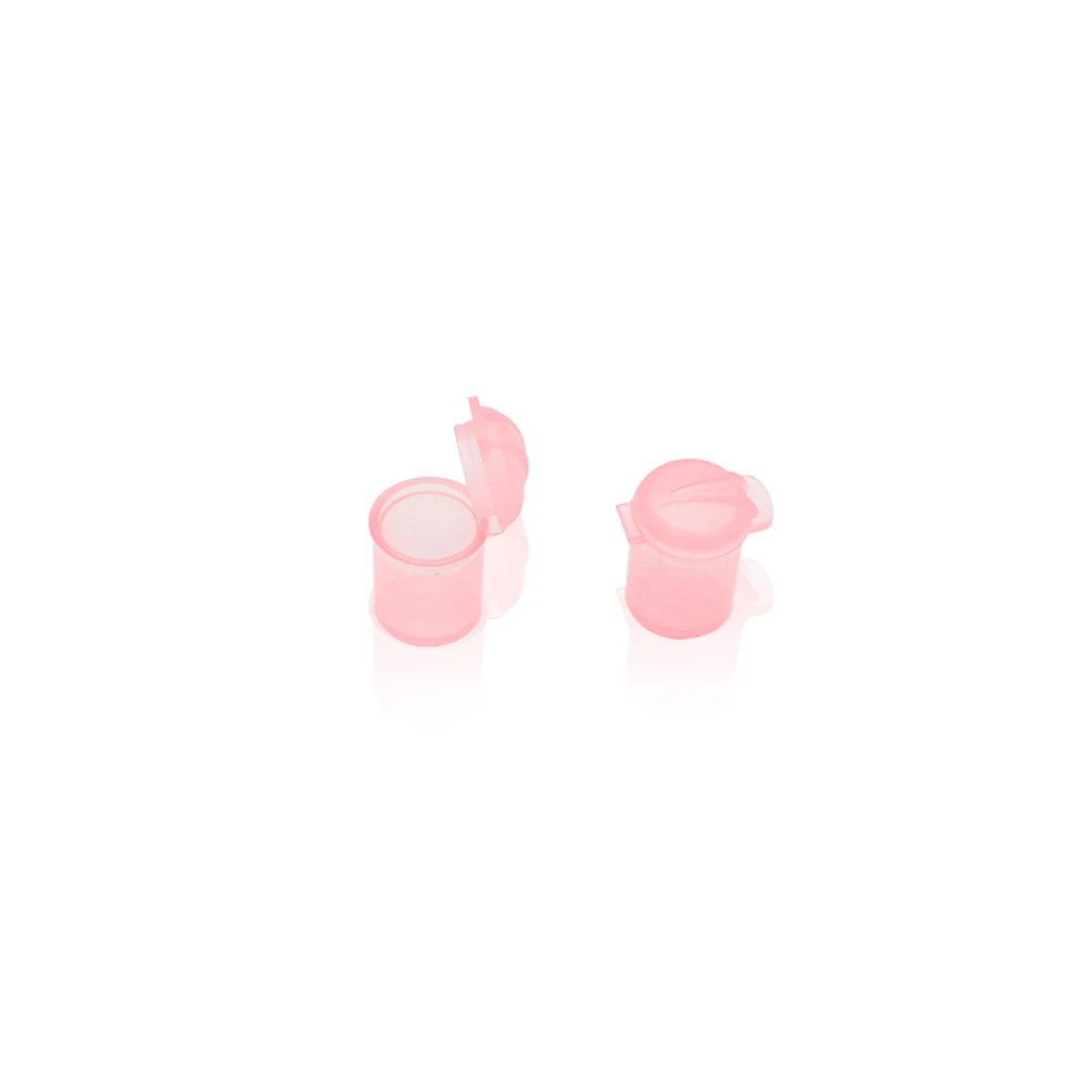 Cosmetic Container with Lids Eternal Moment Plastic Slime Jars for Lotion Cream Ointments Makeup Eye shadow Rhinestone Samples