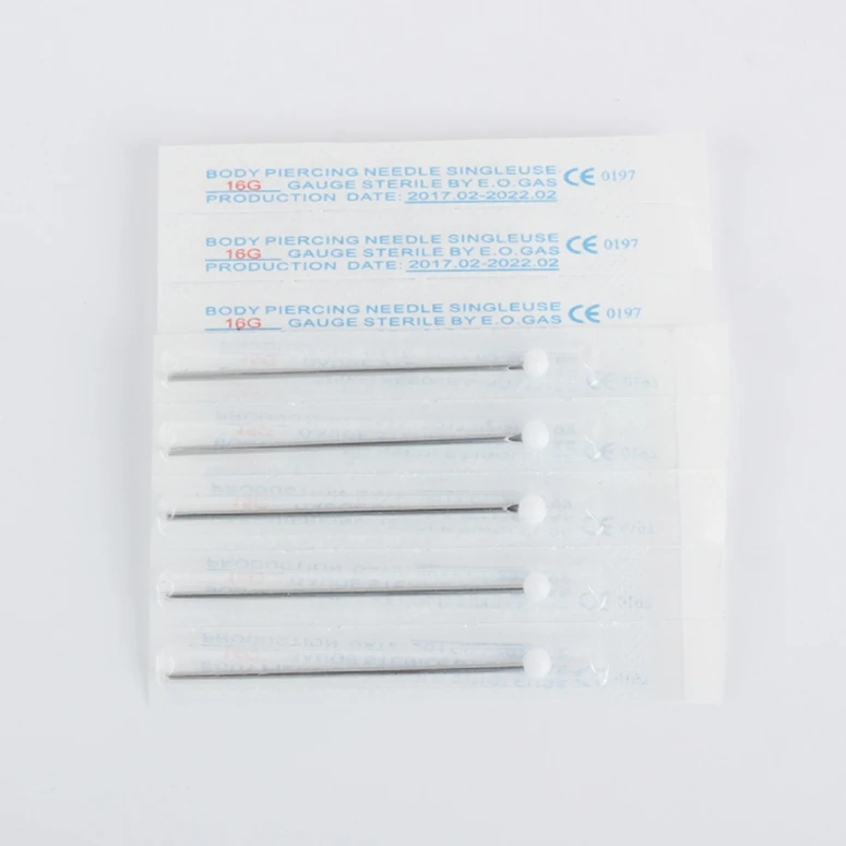 Лидер продаж, одноразовые тату-иглы для пирсинга