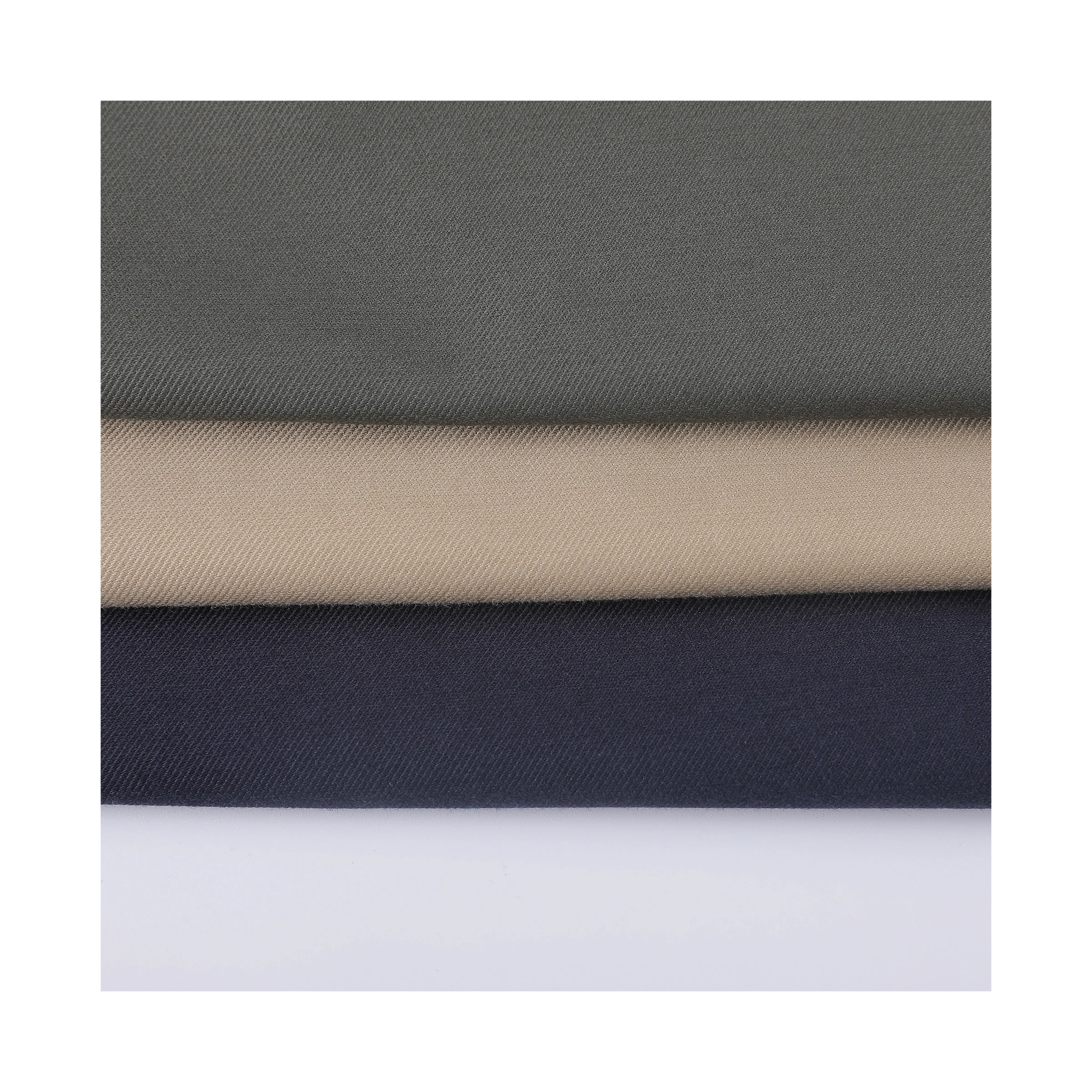 Wholesale Customized soft 76% cotton 22% modal 2% spandex fabric for pants trousers