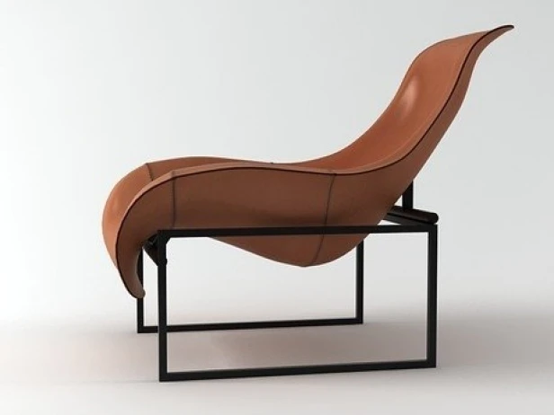 
foshan comfortable leisure living room lounge chaise B&B italia Mart Armchair 