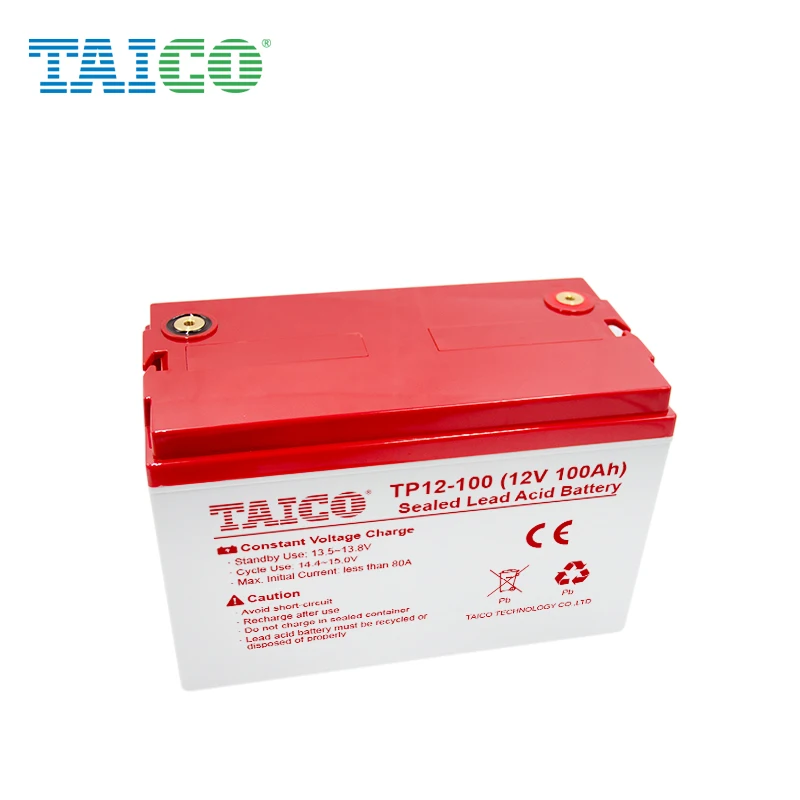  Гелевая батарея TAICO 12 В Agm 100 Ач 120 Ritar Высококачественная