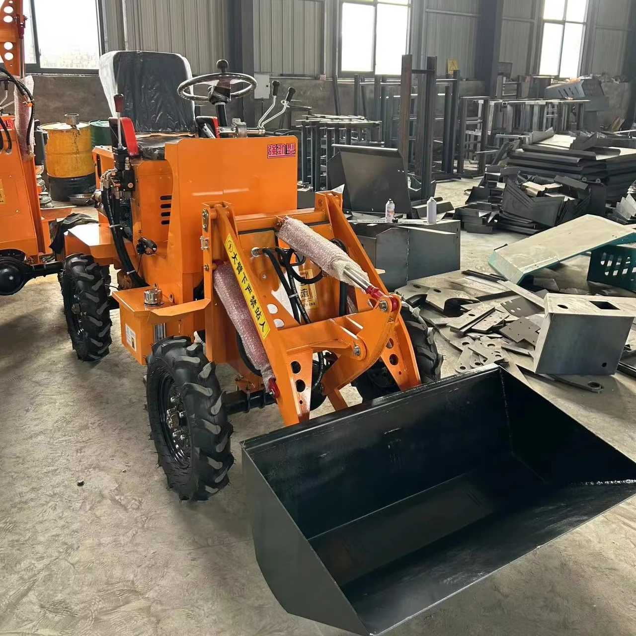 Small Machine Small Loader Family Use Farm Use Diesel 4WD Support Customization Best Price Cheap High Quality Little Loader