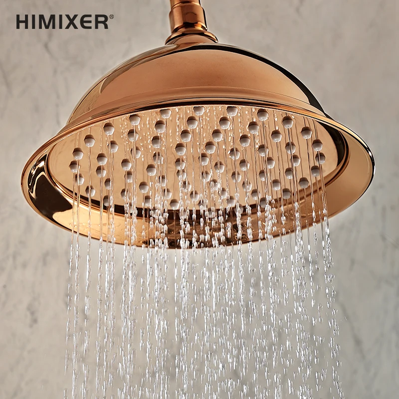 HIMIXER classic bathroom faucet grifo ducha robinet de douche robinet de douche antique brass bath & shower faucet set