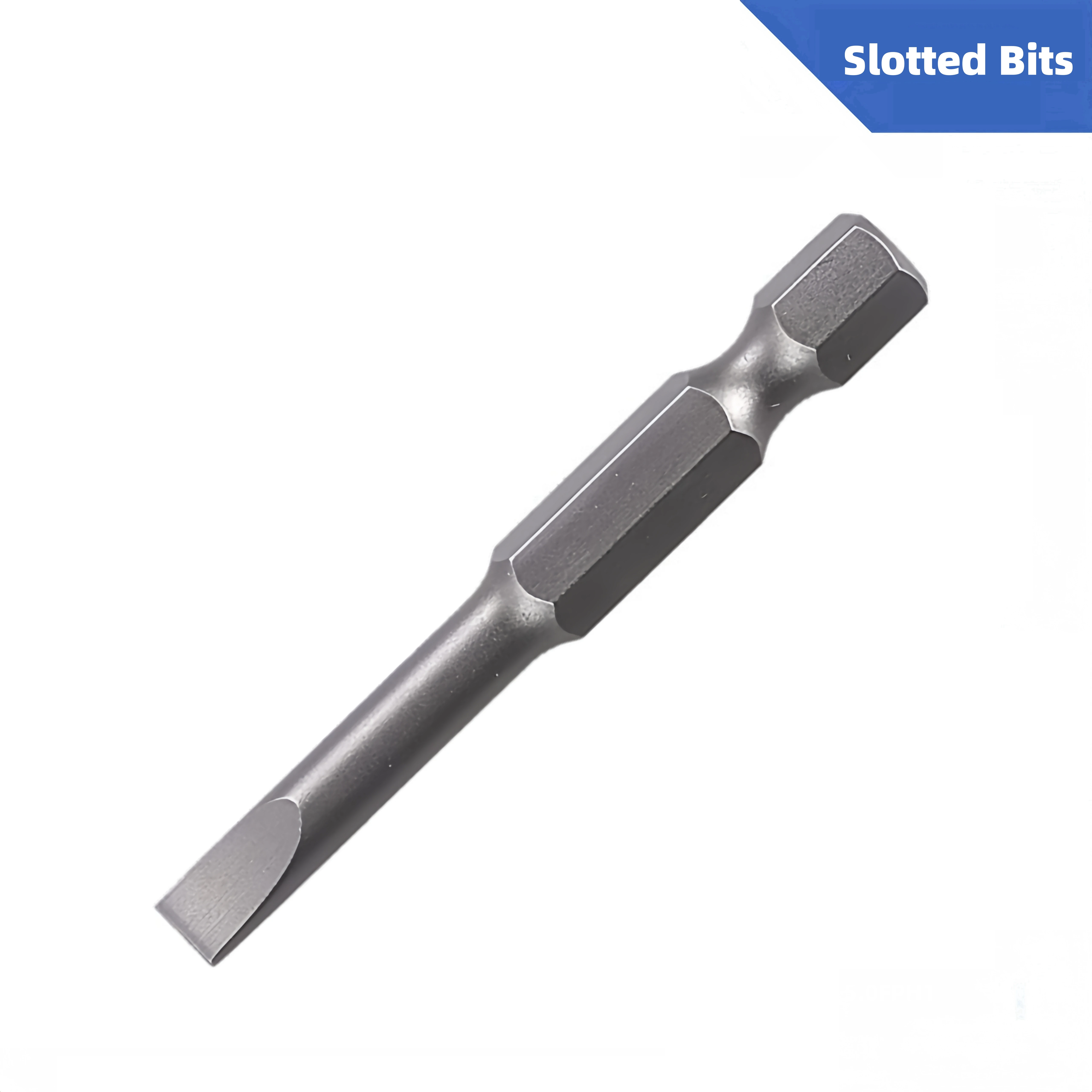 Wholesale 1/4 Flat Screwdriver Bit with Magnetic S2 Slotted Electric Drill Bits at Low Price