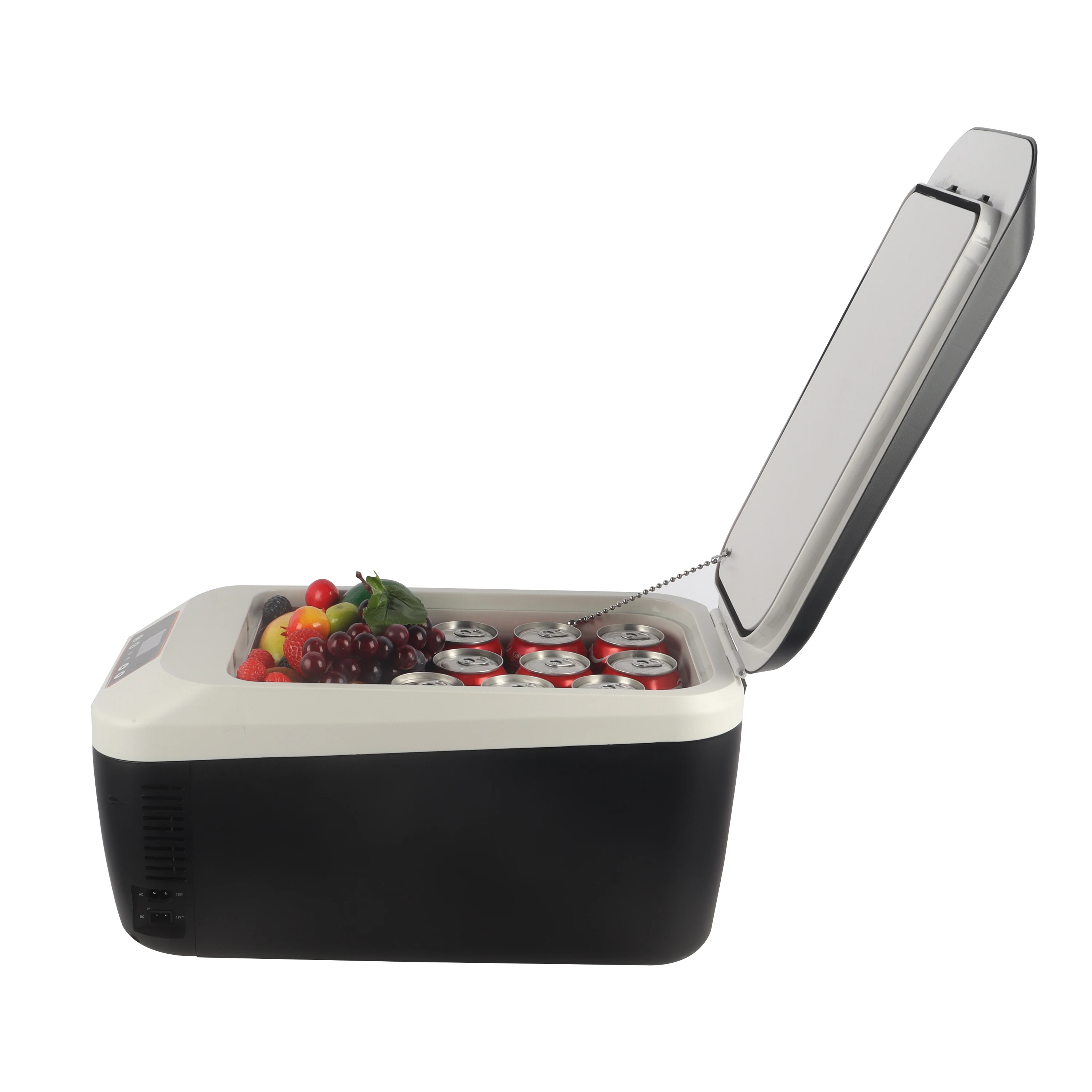 Hotsale Factory Outdoor 12 Volt Car 220 Volt Home Mini Capacity 12L Portable Electric Camping Hot and Cooling Coolboxes for Sale