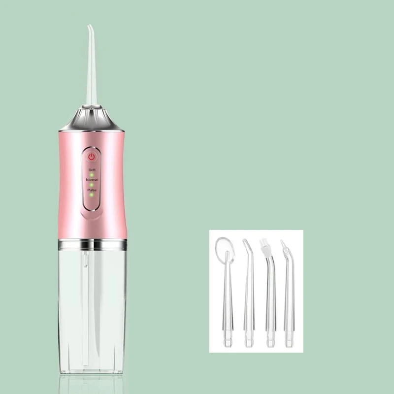New Hot Selling Smart Dental Portable Electric Water Jet Floss Flosser Dental Cheapest Oral Irrigator for Teeth Clean IPX 6
