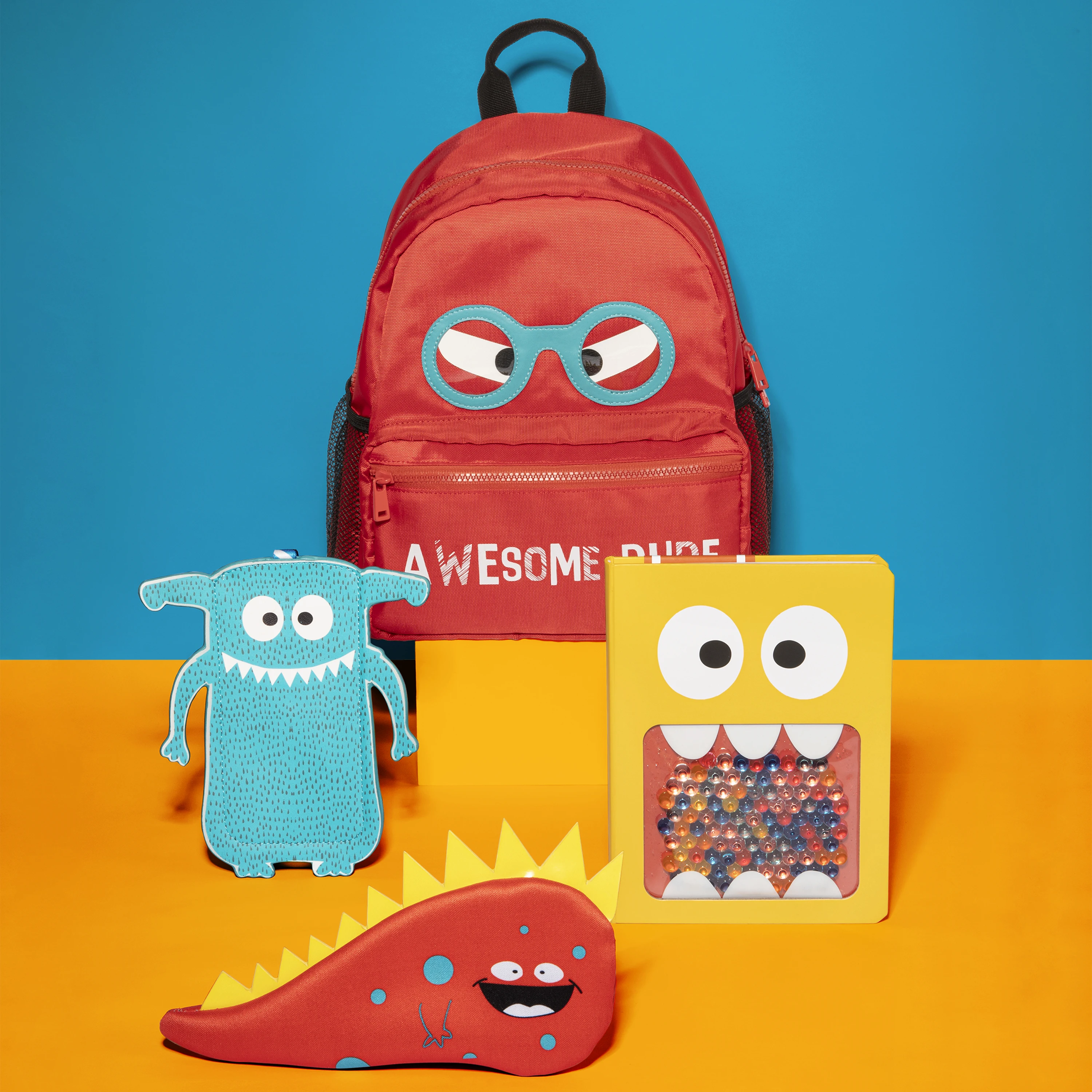 Wholesale Pencil Pouch Custom Zipper School Gift Case Monster Pouch Pencil Bag For Kids