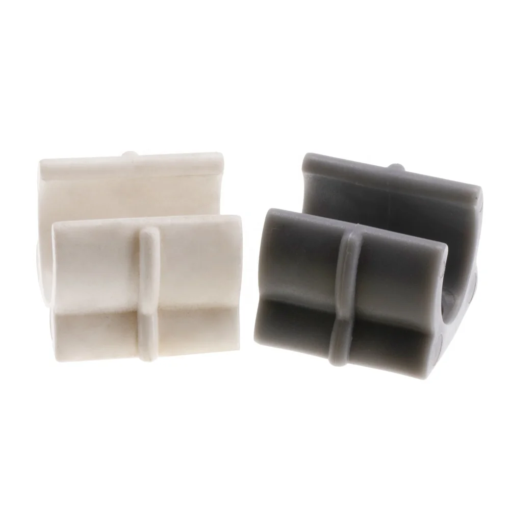 Rollator Walker Plastic Holder Fixed Pipe Saddle Clamps Design