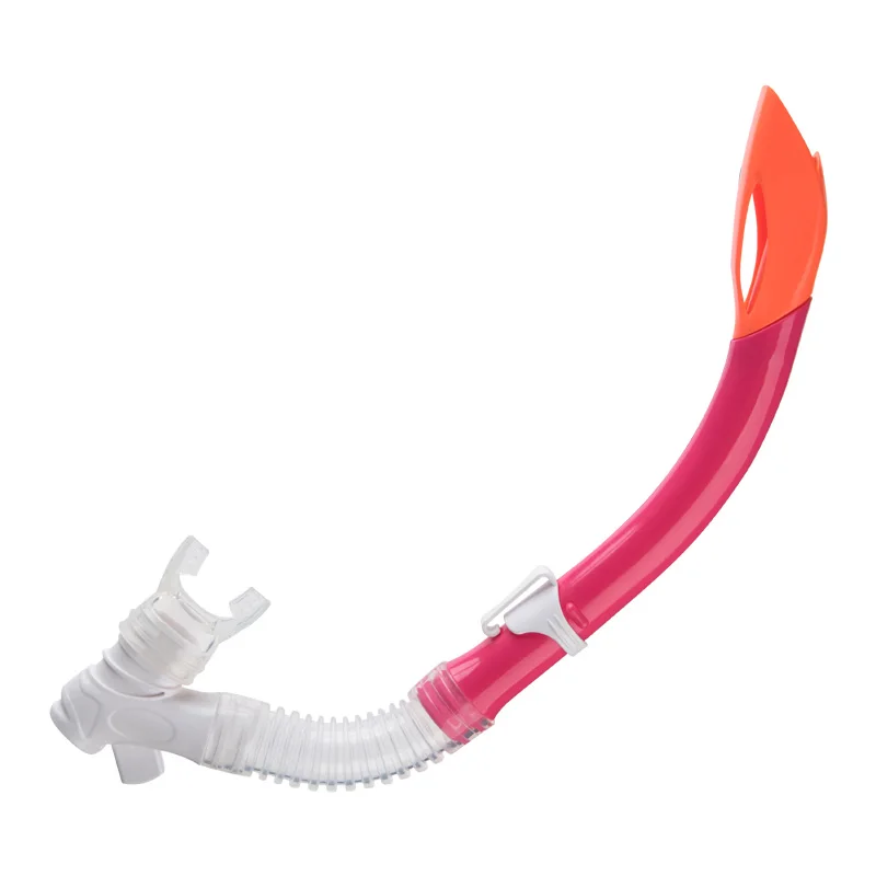 China Wholesale Price Kids Diving Snorkel Breath Tube Silicone PVC Mouthpiece Available Semi-Dry Snorkel for Children