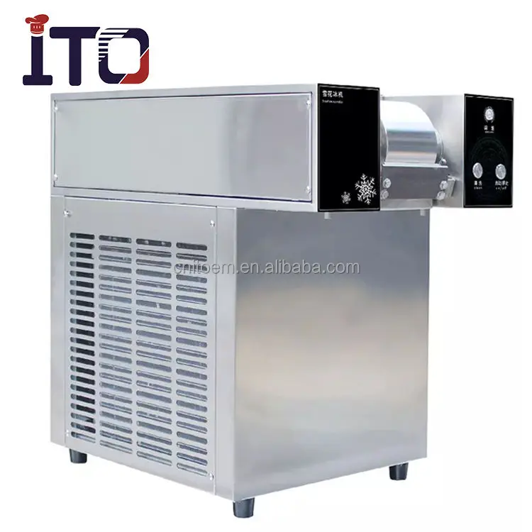 Full Automatic Snow Ice Machine Ice Shaved Snow Flake Ice Bingsu Machine For Sale