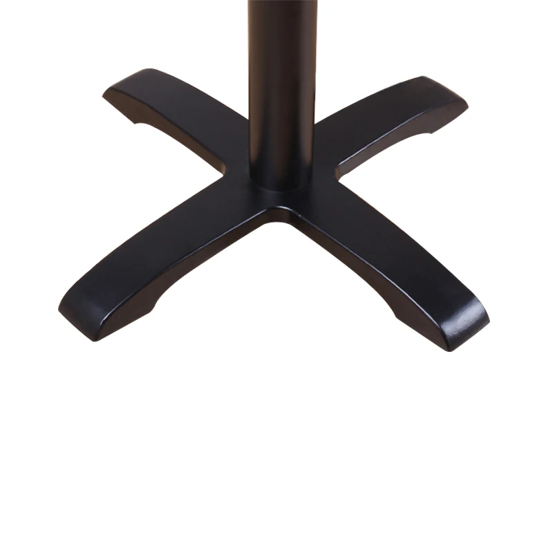 Available Customized Unique Top Metal Table Feet Cast Iron Table Base Factory Direct Sell Furniture Leg Restaurant Tables