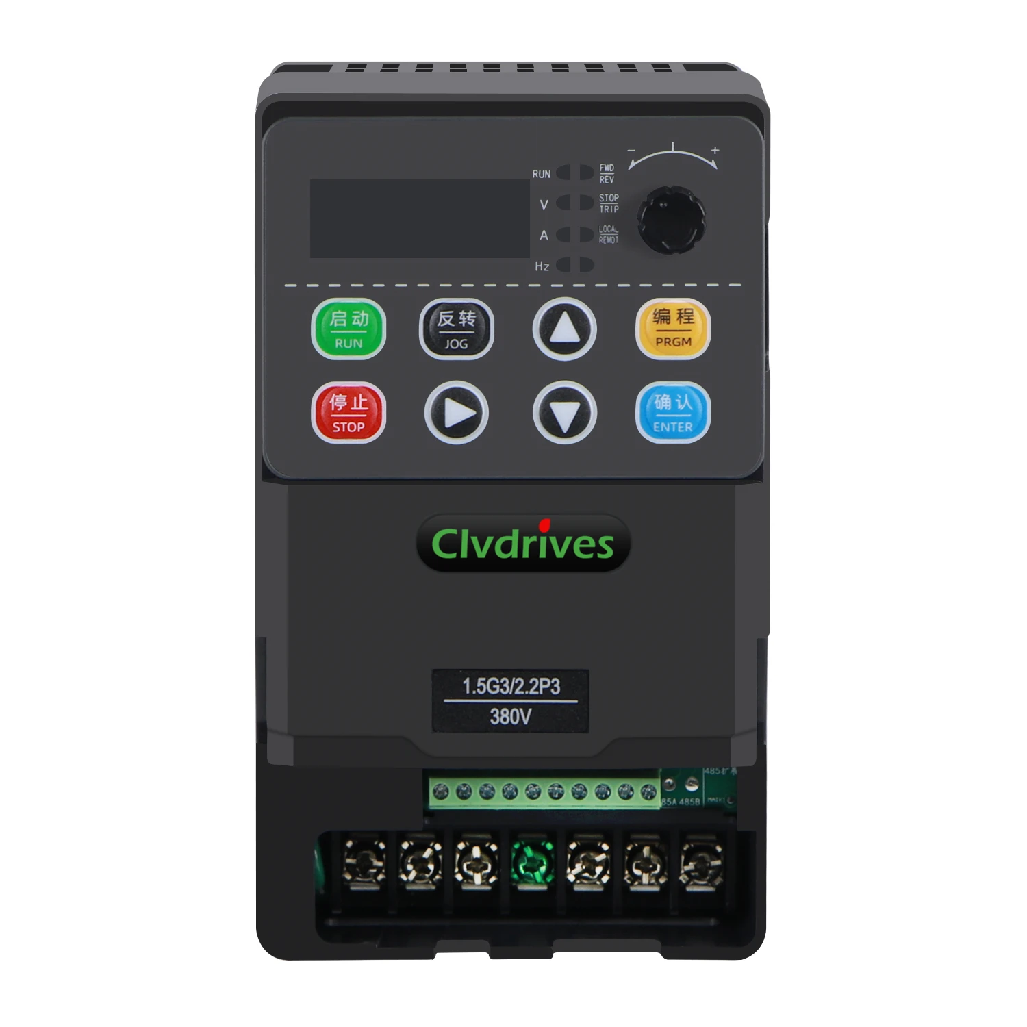V900 China 1.5KW 220V Variable Frequency Drive 50hz 60hz AC Frequency Inverter vector control  VFD