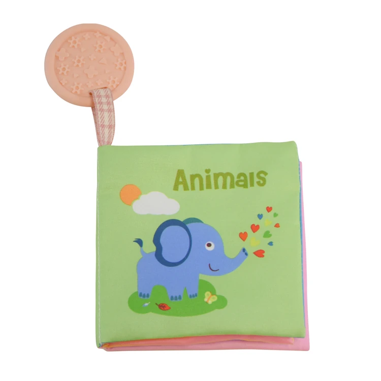 3d Soft Sensory Toys Baby Bedding Books Animal Educational Cloth Book