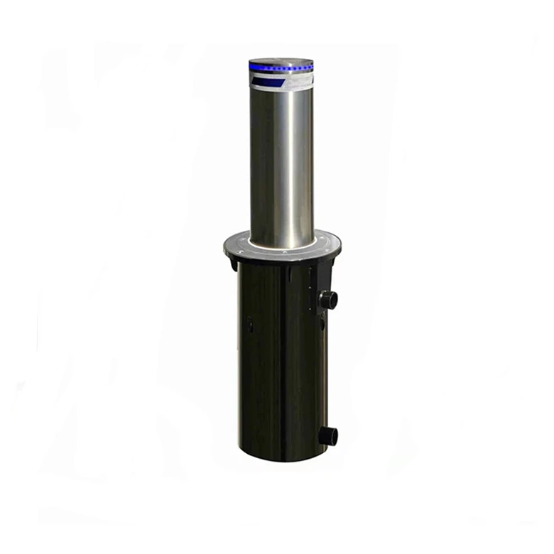 Parking Security Bollards Electric Automatic Remote Control Automatic Hydraulic Retractable Rising  automatic bollard