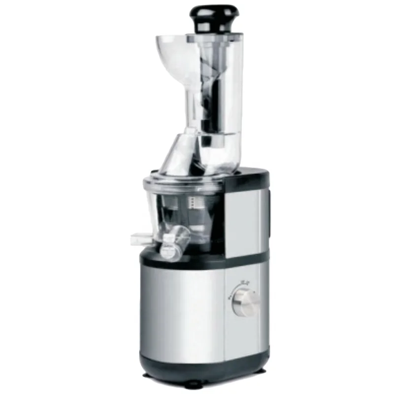 CC-Y048 Portable DC Motor BPA Free Squeezing Fruits And Vegetables 82mm Big Mouth Slow Juicer Cold Press Machine